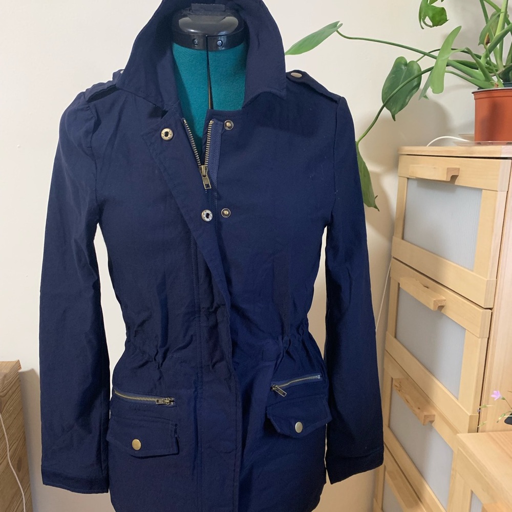 Navy Eden Society spring jacket